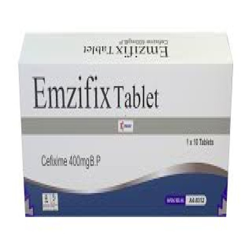 Emzifix 400mg Tablets Cefixime